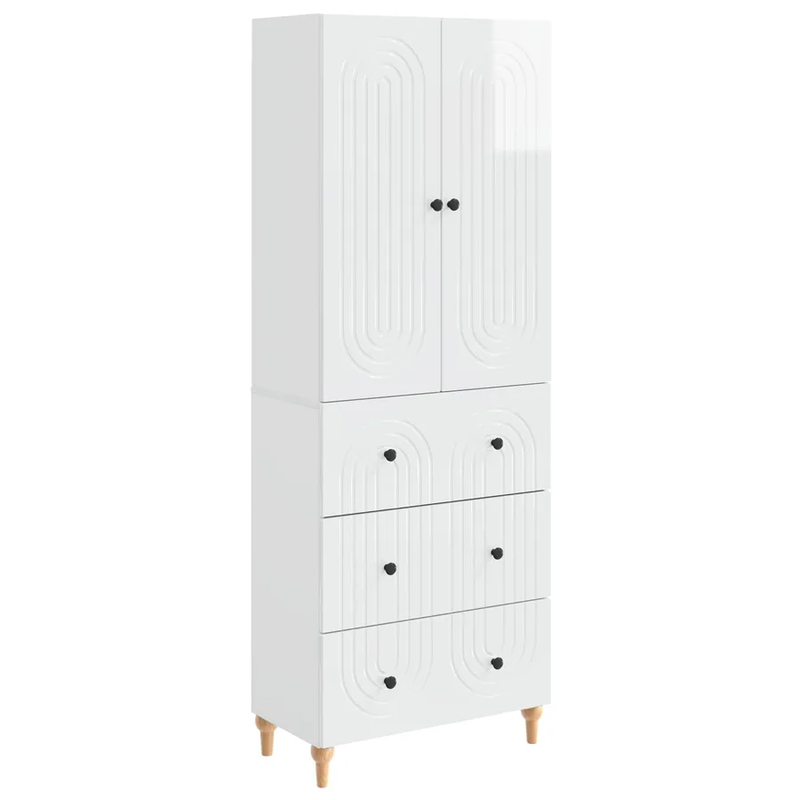 Ensemble de Meubles 2 pcs 66 x 34,5 x 90 cm Bois d'ingénierie - 2