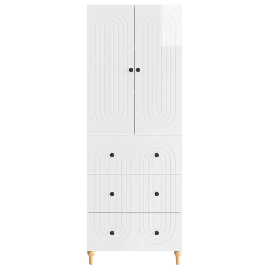 Ensemble de Meubles 2 pcs 66 x 34,5 x 90 cm Bois d'ingénierie - 5