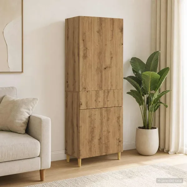 Ensemble de Meubles 2 pc Bois d'ingénierie