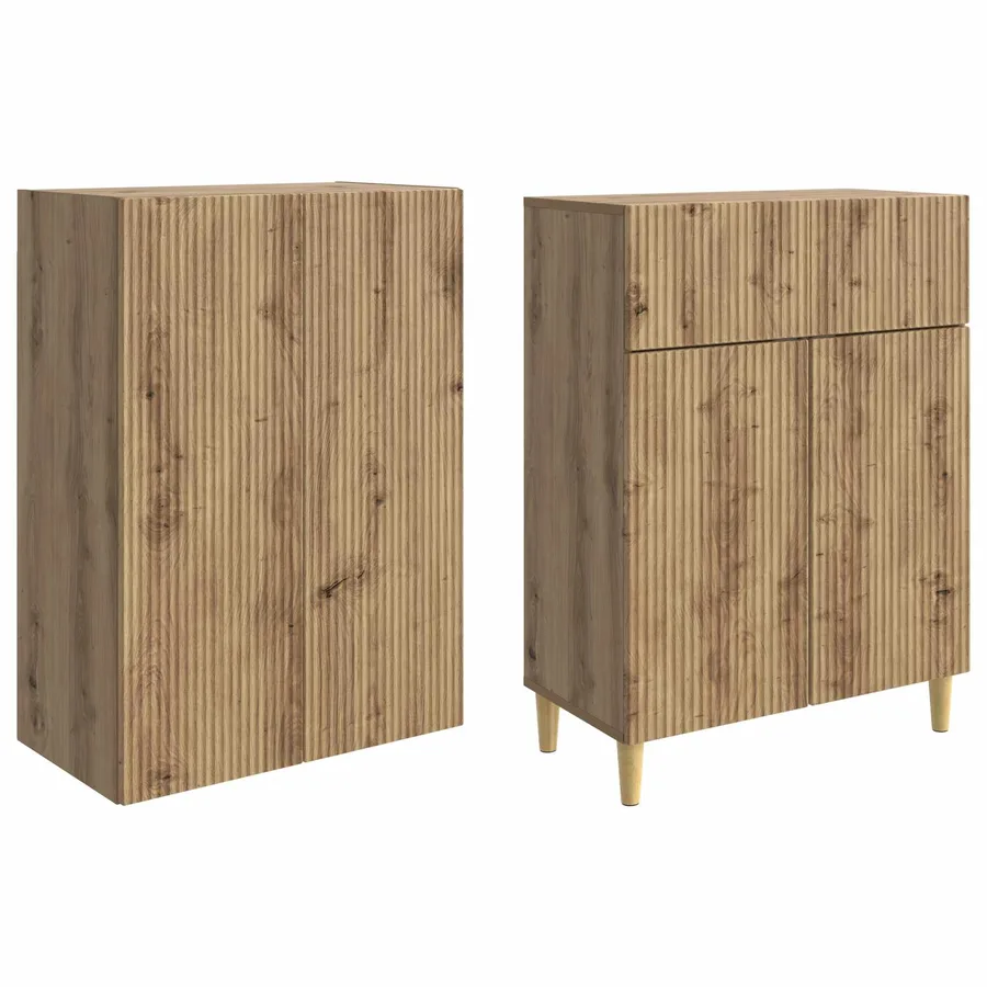 Ensemble de Meubles 2 pc Bois d'ingénierie - 4