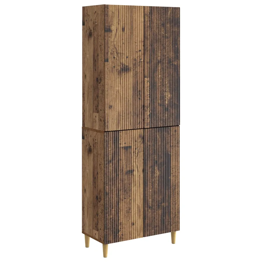 Ensemble de Meubles 2 pcs Bois ancien 66 x 34,5 x 90 cm - 2