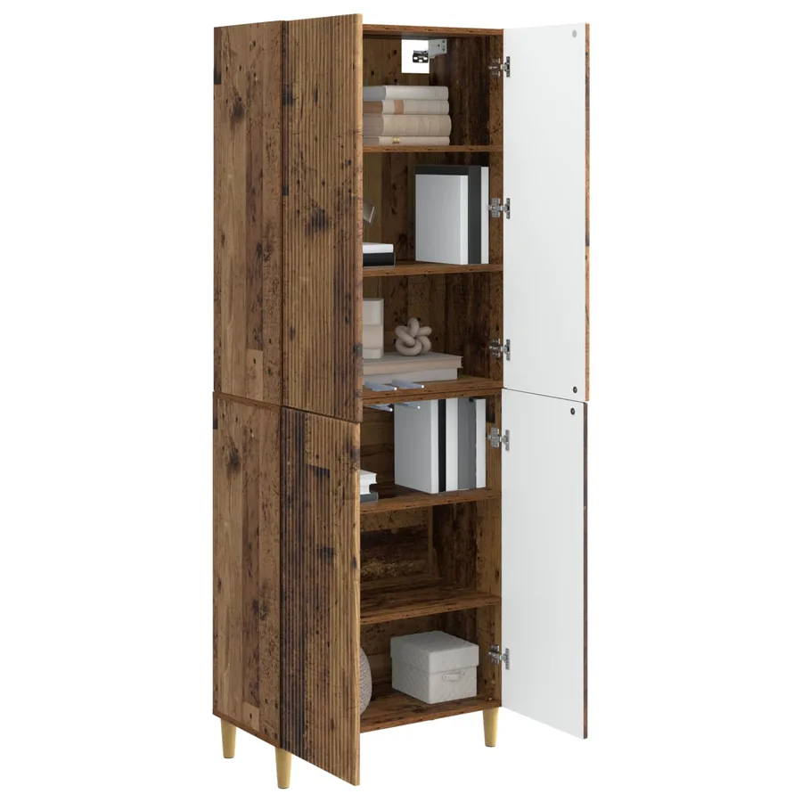Ensemble de Meubles 2 pcs Bois ancien 66 x 34,5 x 90 cm - 3