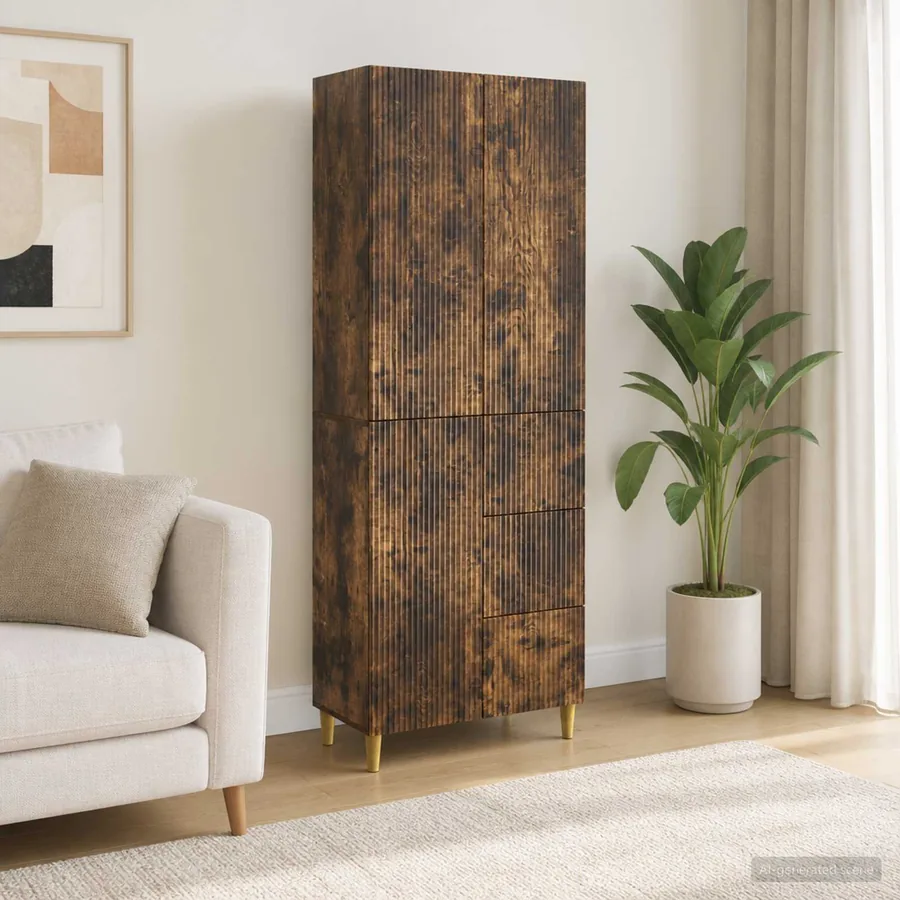 Ensemble de Meubles 2 pcs 66 x 34,5 x 90 cm Bois d'ingénierie