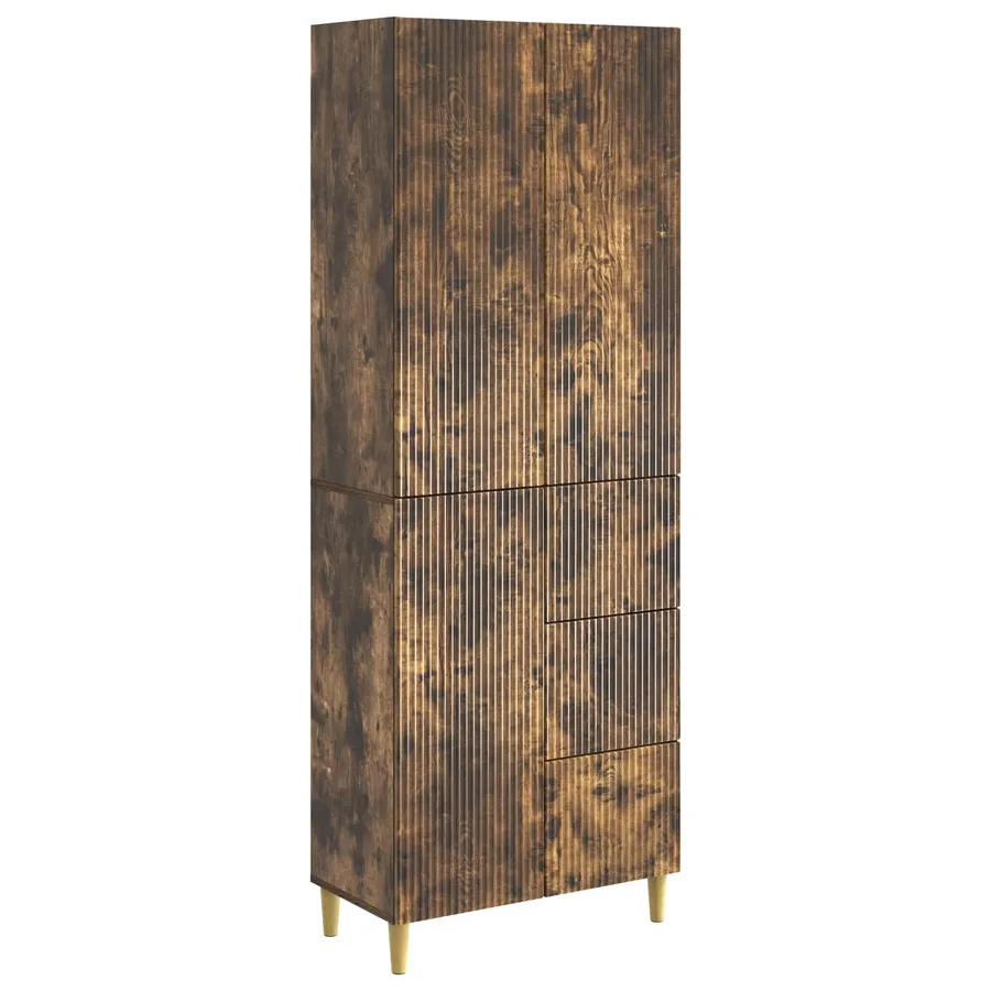 Ensemble de Meubles 2 pcs 66 x 34,5 x 90 cm Bois d'ingénierie - 2