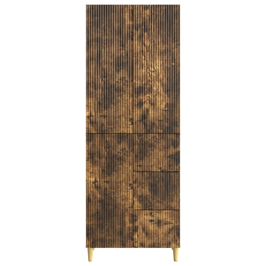 Ensemble de Meubles 2 pcs 66 x 34,5 x 90 cm Bois d'ingénierie - 5