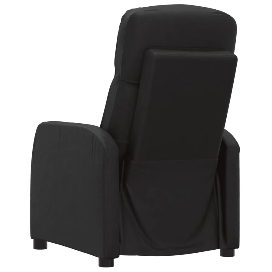 Fauteuil inclinable électrique Noir Similicuir - 6