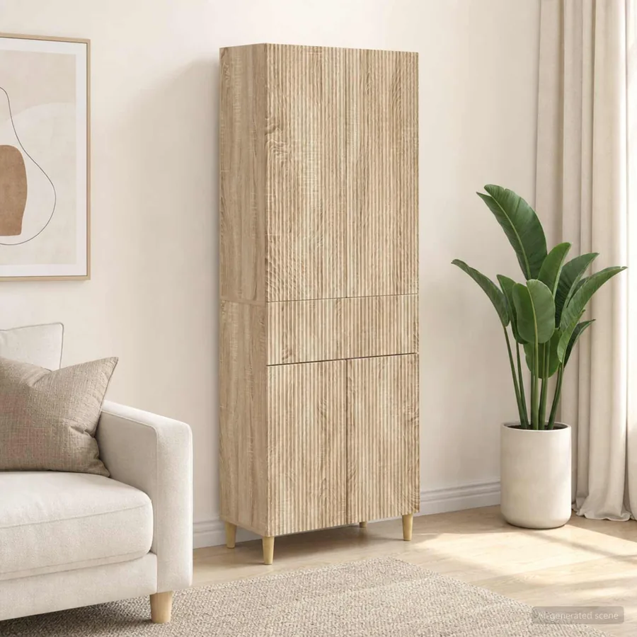 Ensemble de Meubles 2 pcs 66 x 34,5 x 90 cm Bois d'ingénierie