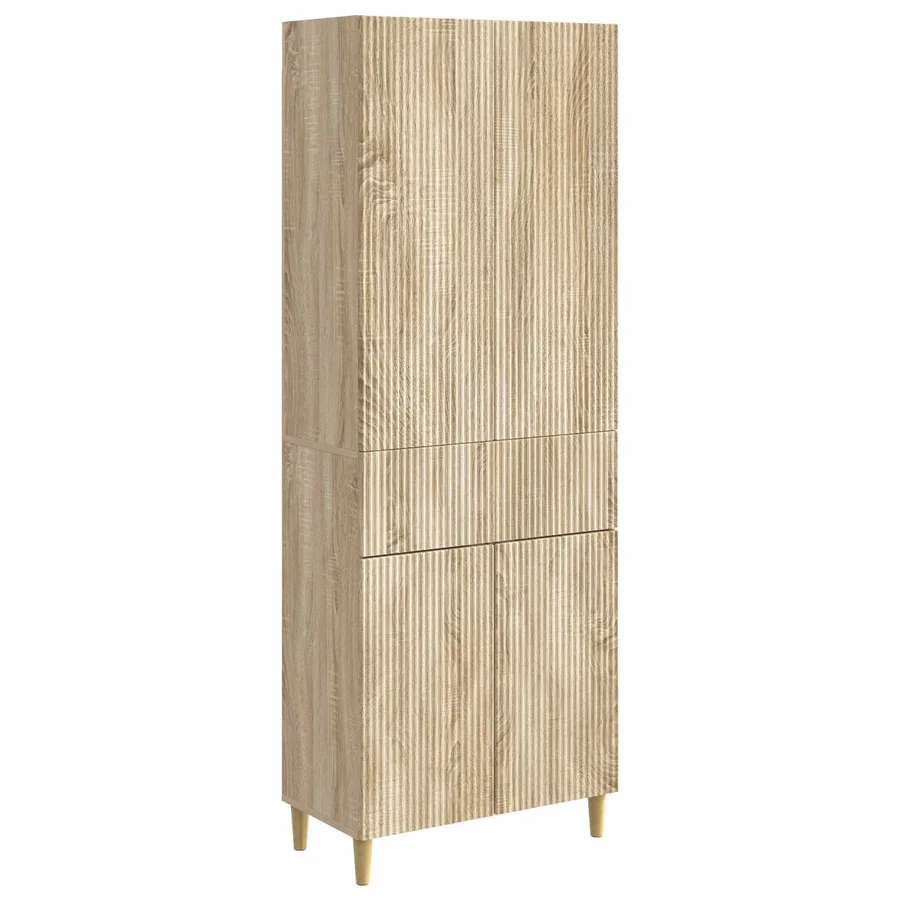 Ensemble de Meubles 2 pcs 66 x 34,5 x 90 cm Bois d'ingénierie - 2
