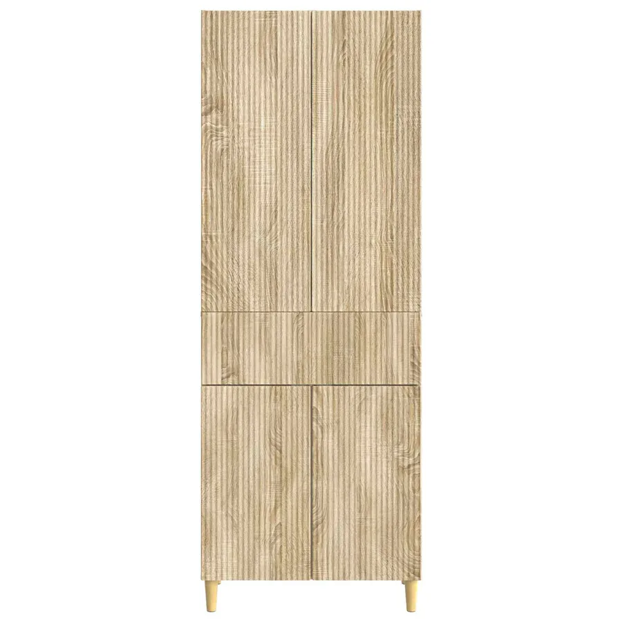 Ensemble de Meubles 2 pcs 66 x 34,5 x 90 cm Bois d'ingénierie - 5