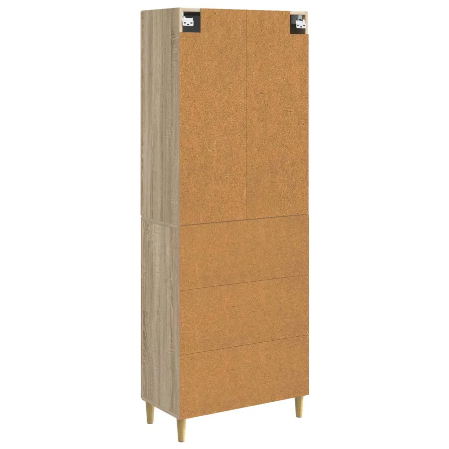 Ensemble de Meubles 2 pcs 66 x 34,5 x 90 cm Bois d'ingénierie - 7