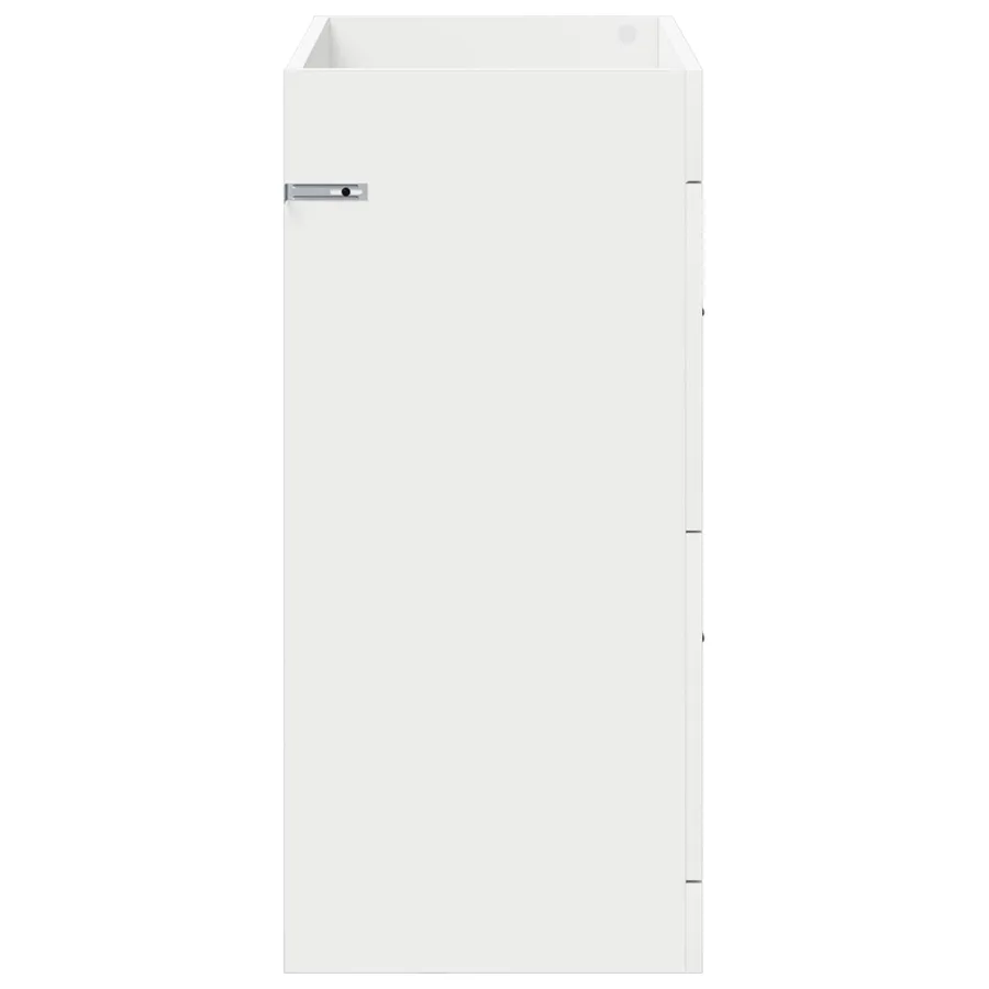 Meuble sous lavabo de salle de bain Blanc 78,5 x 37,5 x 81 cm - 5