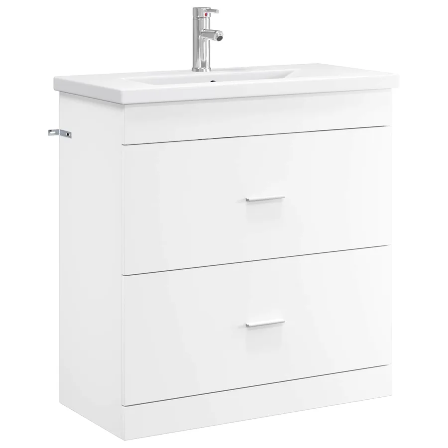 Ensemble de mobilier de salle de bain Blanc 81 x 40 x 84,5 cm - 2
