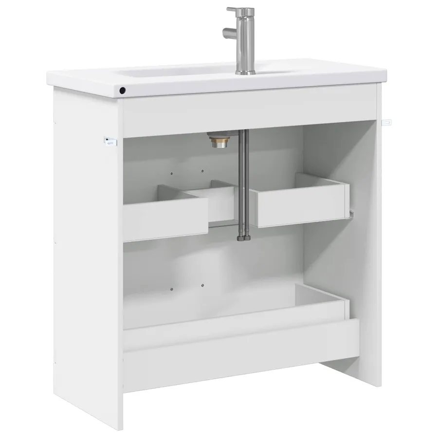 Ensemble de mobilier de salle de bain Blanc 81 x 40 x 84,5 cm - 7