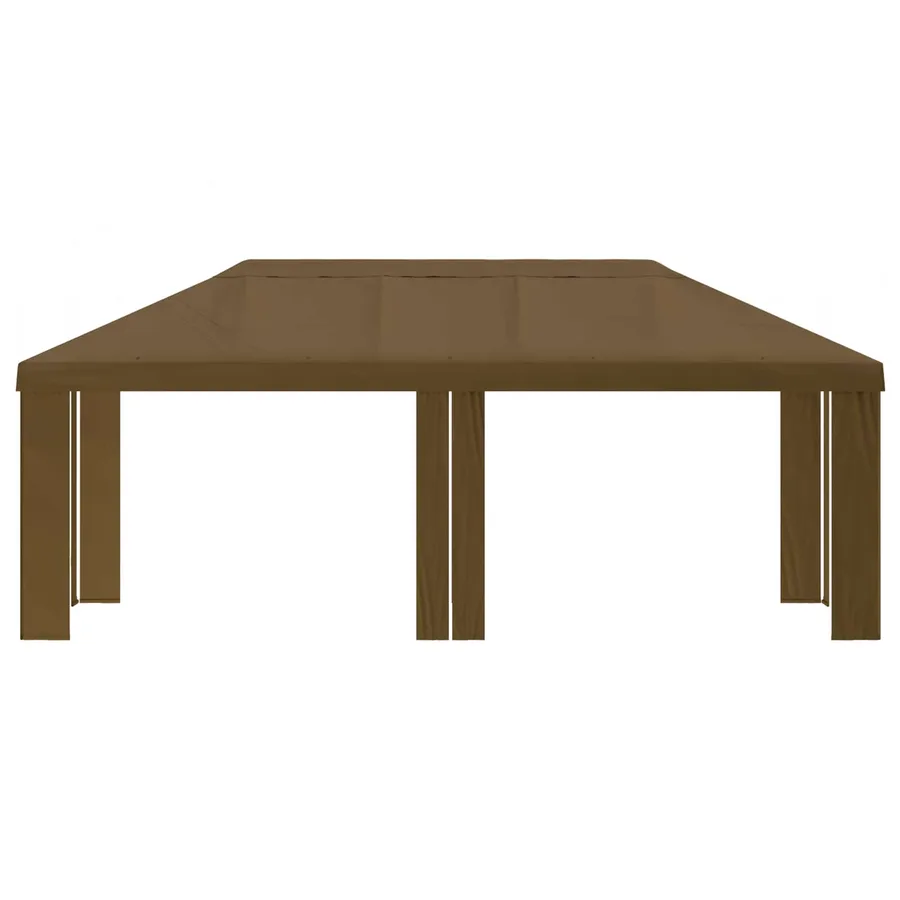 Housse de Gazebo 6 x 3 m Taupe Polyester 190 gsm - 3