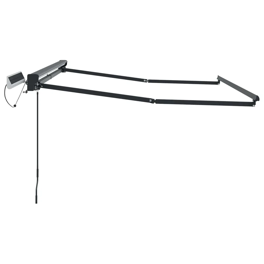 Cadre de store rétractable électrique Anthracite 3,5 x 2 m - 4