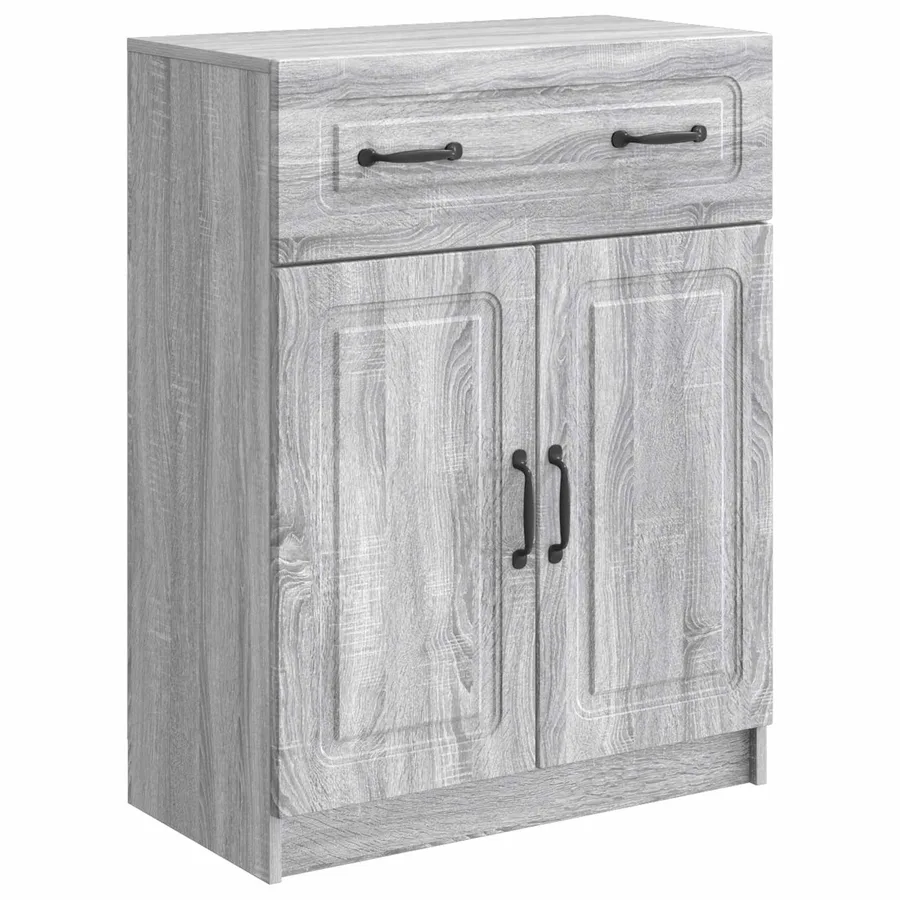 Buffet Sonoma gris 66 x 34,5 x 87 cm Bois d'ingénierie - 2