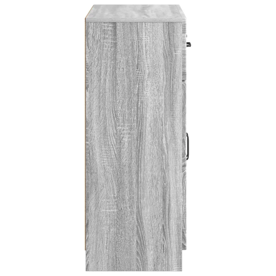 Buffet Sonoma gris 66 x 34,5 x 87 cm Bois d'ingénierie - 7