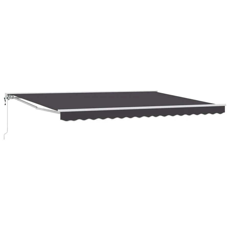Auvent rétractable électrique Anthracite 4 × 3,5 m - 2