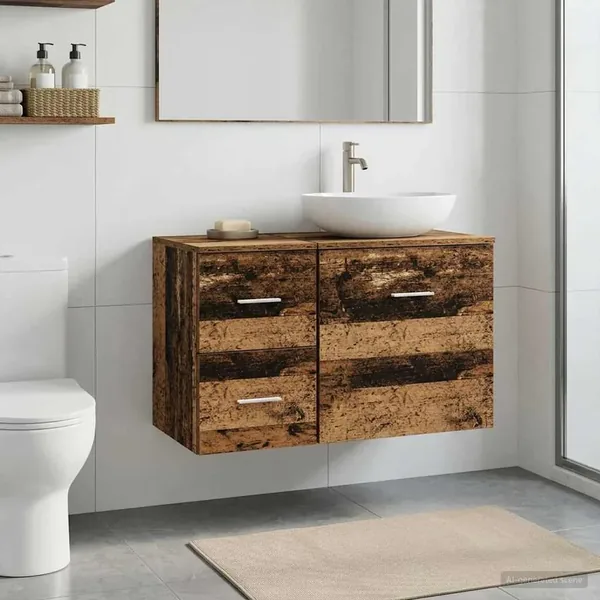 Meuble de Salle de Bain In-between Chêne artisanal