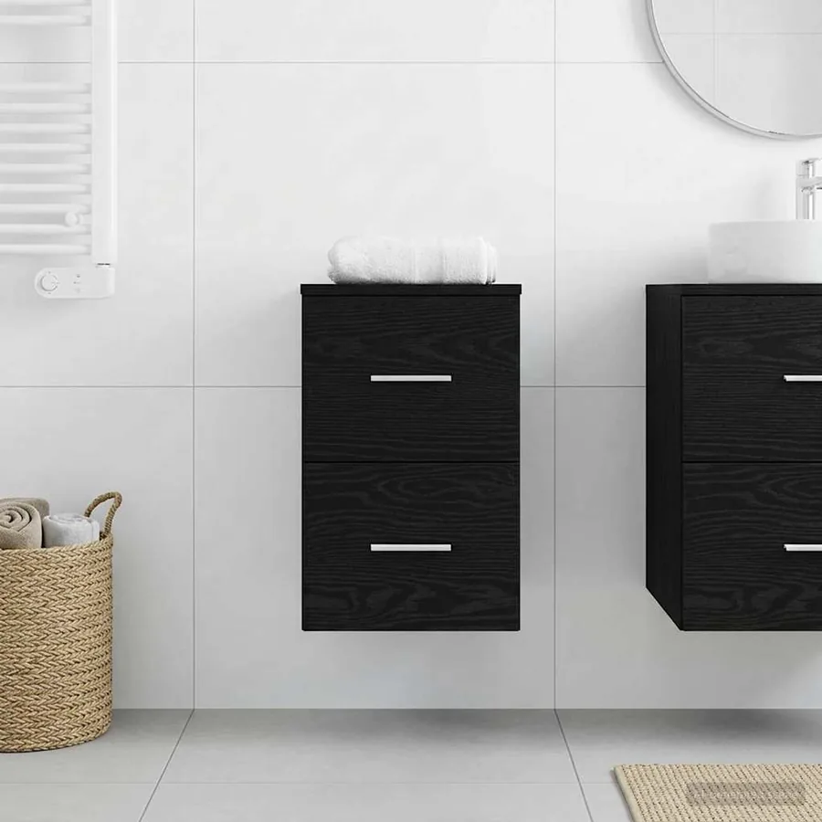 Meuble de Salle de Bain In-between Chêne noir 30 x 41 x 50 cm