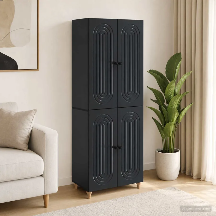 Ensemble de Meubles 2 pcs 66 x 34,5 x 90 cm Bois d'ingénierie