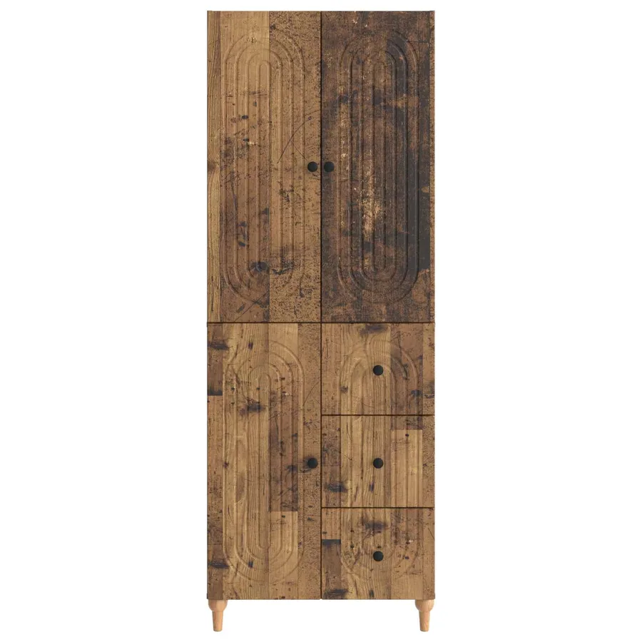 Ensemble de Meubles 2 pcs 66 x 34,5 x 90 cm Bois d'ingénierie - 5