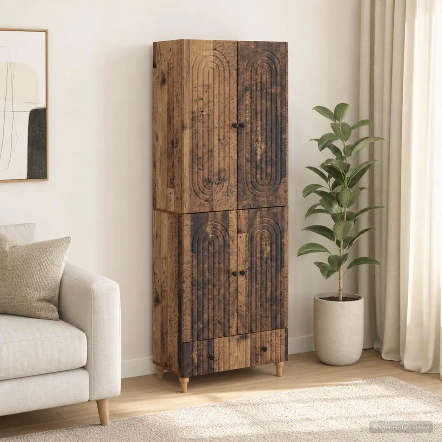 Ensemble de Meubles 2 pcs 66 x 34,5 x 95 cm Bois d'ingénierie