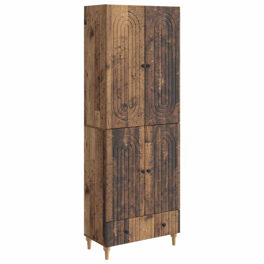 Ensemble de Meubles 2 pcs 66 x 34,5 x 95 cm Bois d'ingénierie - 2