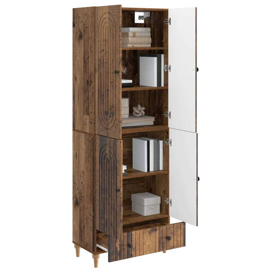 Ensemble de Meubles 2 pcs 66 x 34,5 x 95 cm Bois d'ingénierie - 3