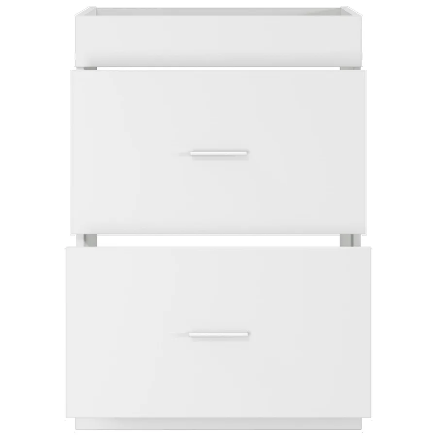 Meuble sous lavabo de salle de bain Blanc 56 x 37,5 x 81 cm - 4