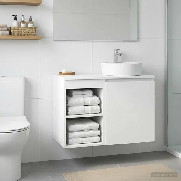 Meuble de Salle de Bain In-between Blanc 30 x 44,5 x 50 cm