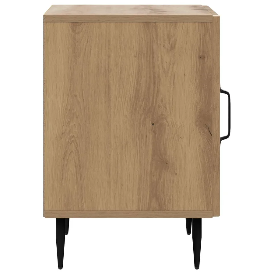 Cabinet de chevet Chêne artisanal 43 x 34,5 x 50 cm - 6