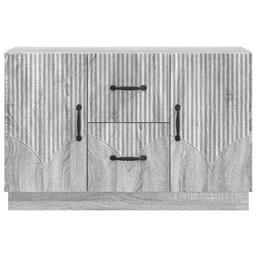 Buffet Sonoma gris 89 x 34,5 x 57 cm Bois d'ingénierie - 6