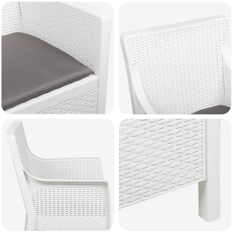 Fauteuil Blanc PP - 4