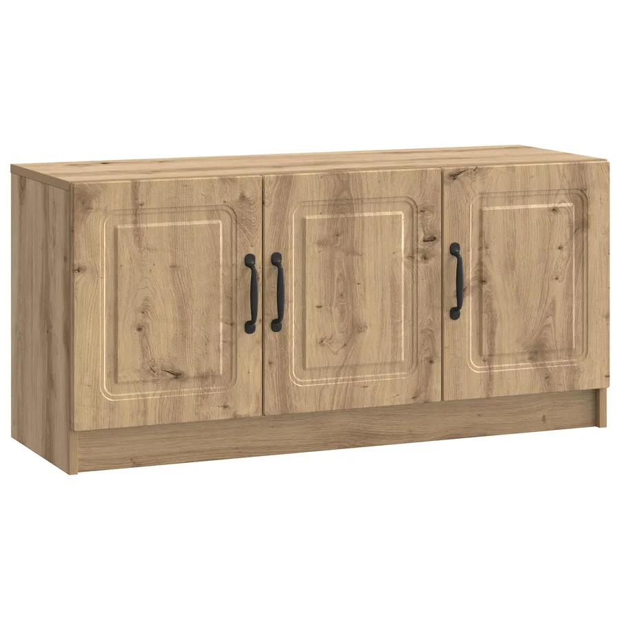 Meuble TV 99 x 34,5 x 47 cm Chêne artisanal Bois d'ingénierie - 2