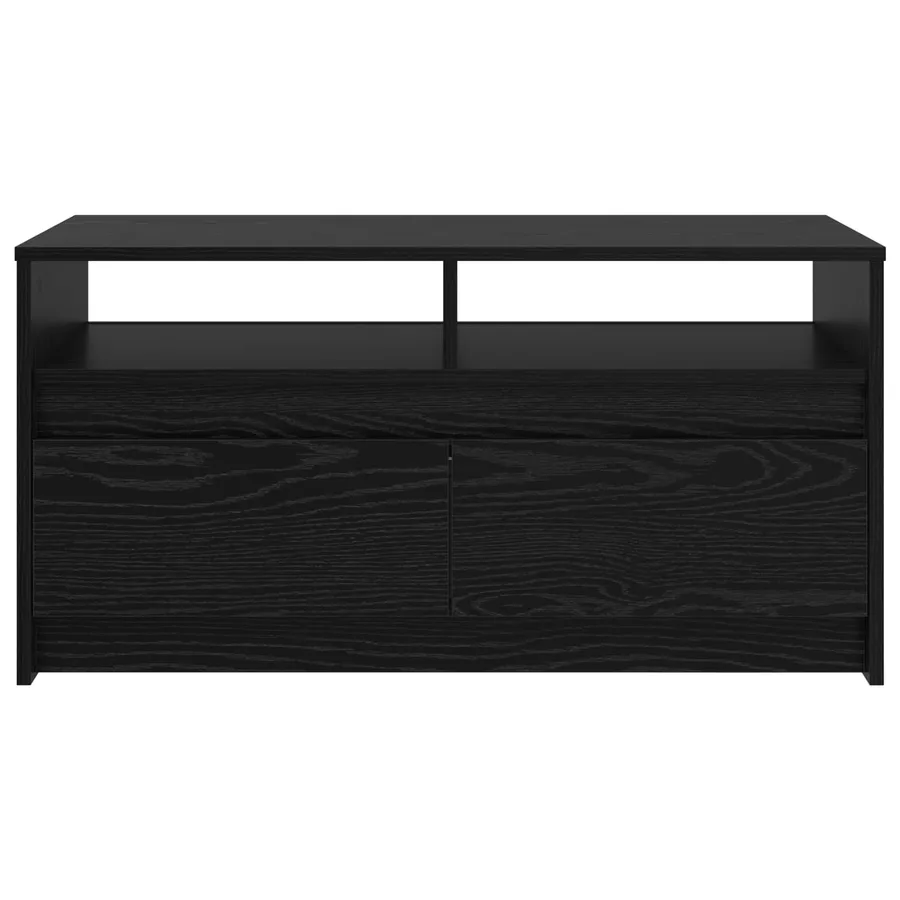 Table basse Chêne noir 90 x 50 x 45 cm Bois d'ingénierie - 7