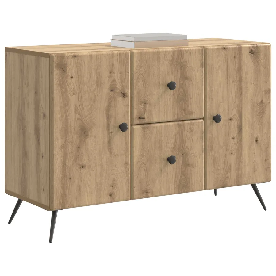 Buffet Chêne artisanal 89 x 34,5 x 60 cm Bois d'ingénierie - 3