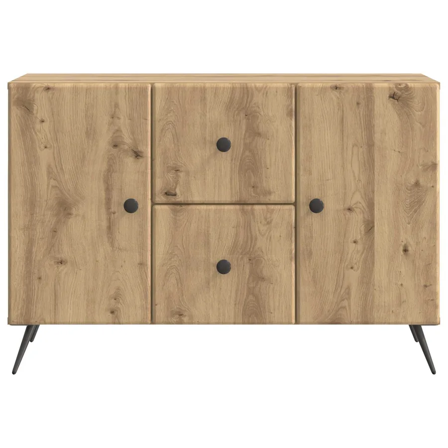 Buffet Chêne artisanal 89 x 34,5 x 60 cm Bois d'ingénierie - 6