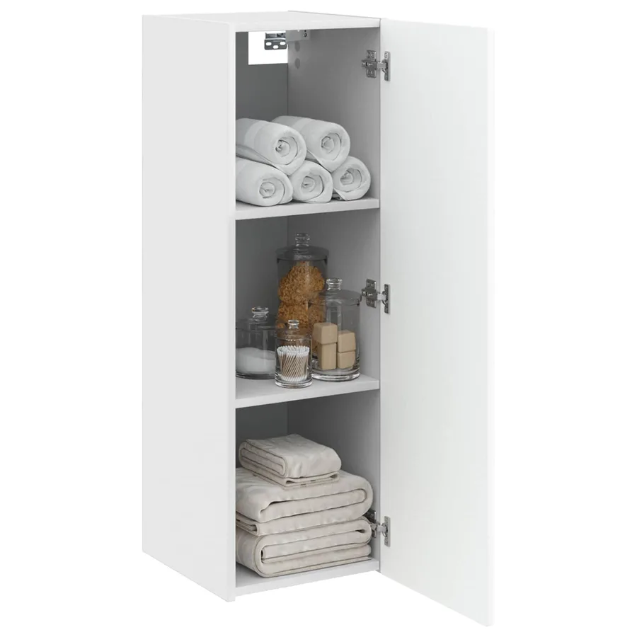 Cabinet de Salle de Bain Mural Blanc 33 x 34,5 x 60 cm - 3