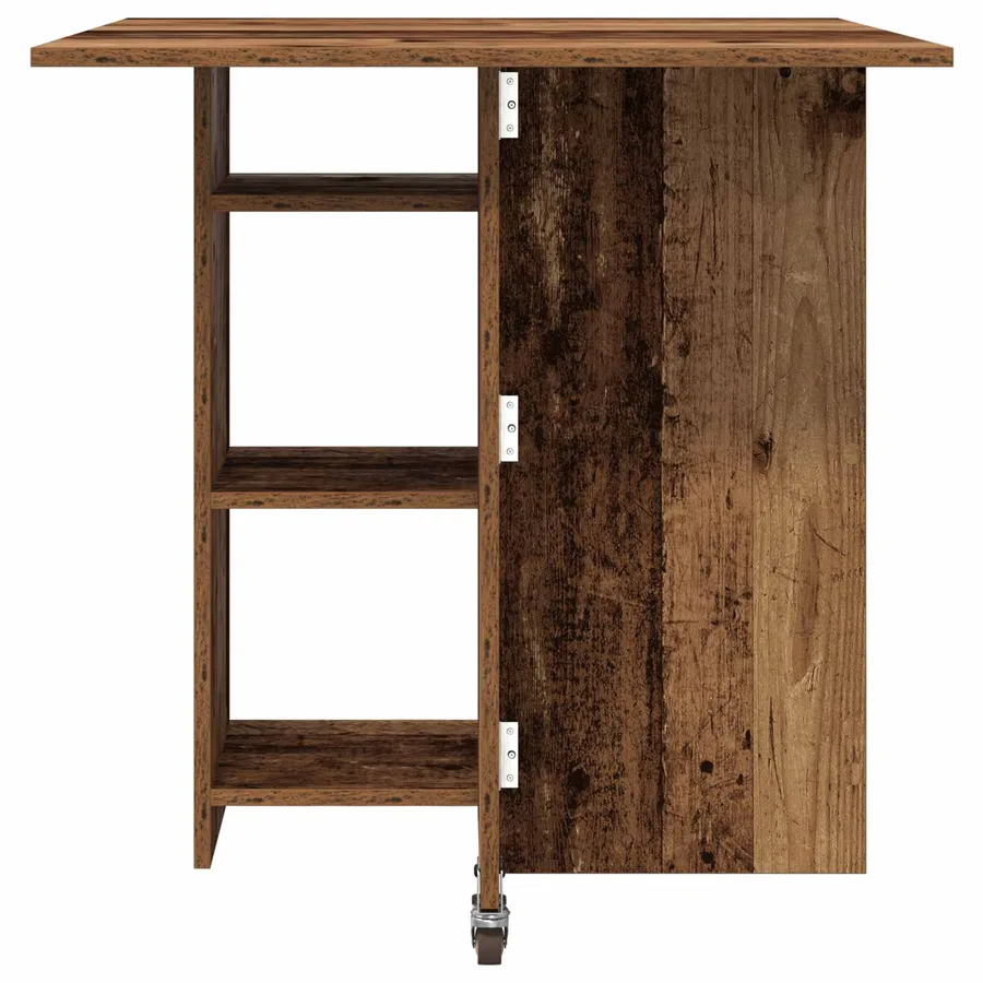 Table à dîner 115 x 70 x 75 cm Bois d'ingénierie Bois ancien - 7