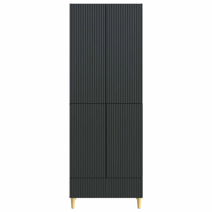 Ensemble de Meubles 2 pcs 66 x 34,5 x 95 cm Bois d'ingénierie - 5