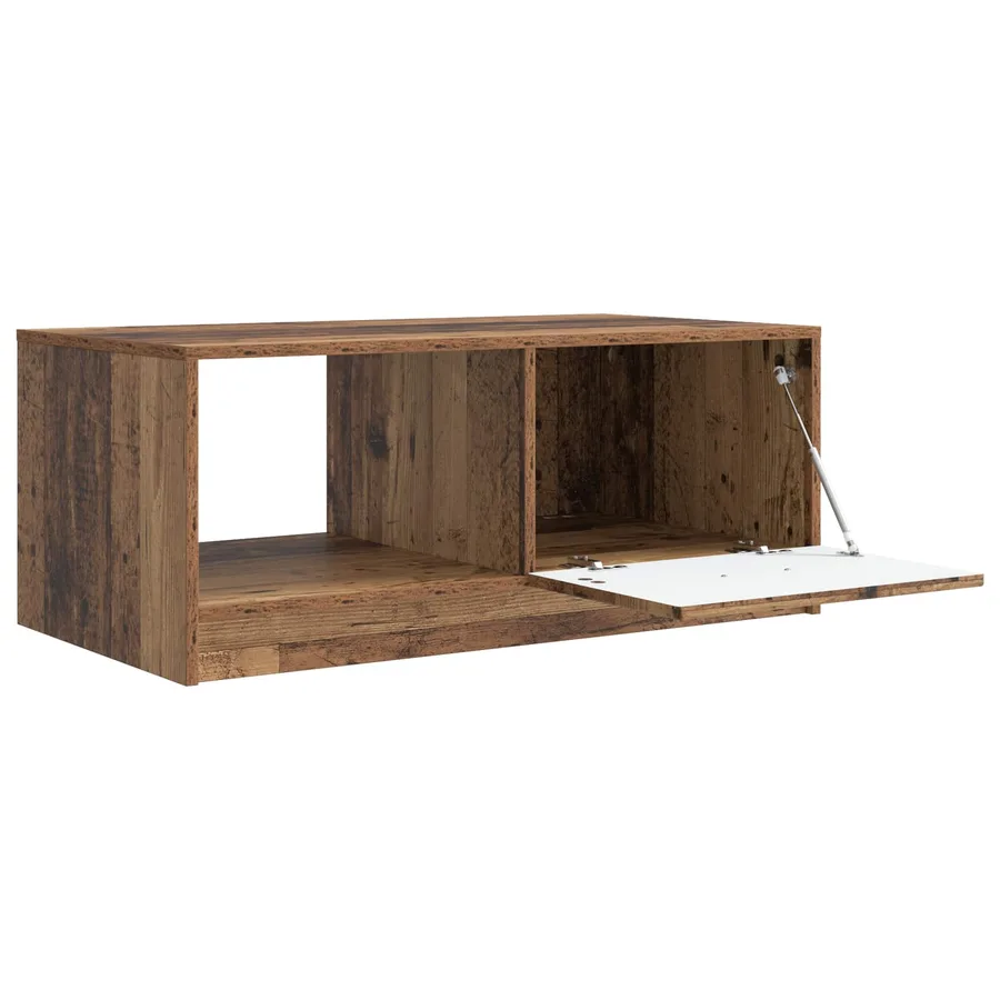 Table basse Bois ancien 90 x 50 x 37 cm Bois d'ingénierie - 4