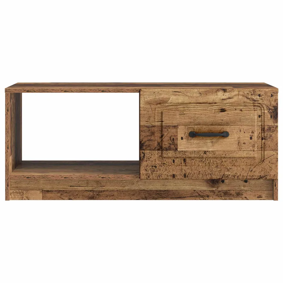 Table basse Bois ancien 90 x 50 x 37 cm Bois d'ingénierie - 5
