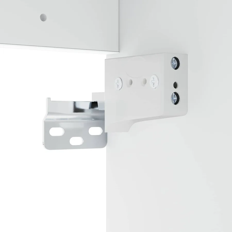 Armoire de salle de bain Blanc brillant 30 x 41 x 50 cm - 9