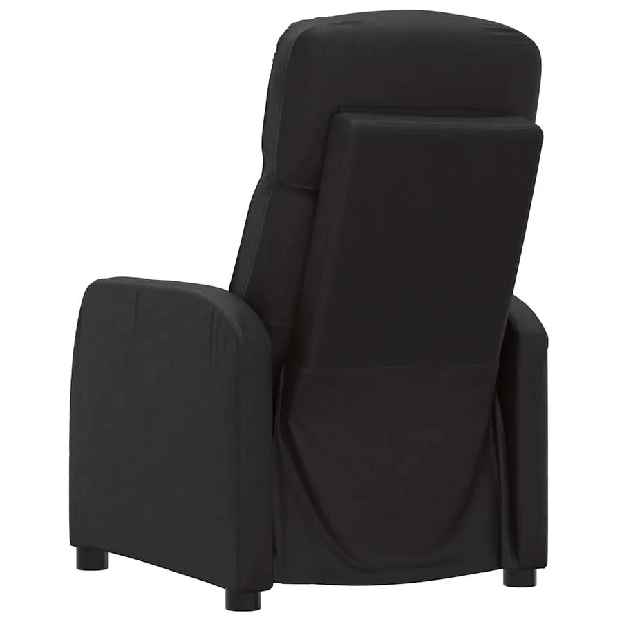 Fauteuil inclinable Noir Similicuir - 6