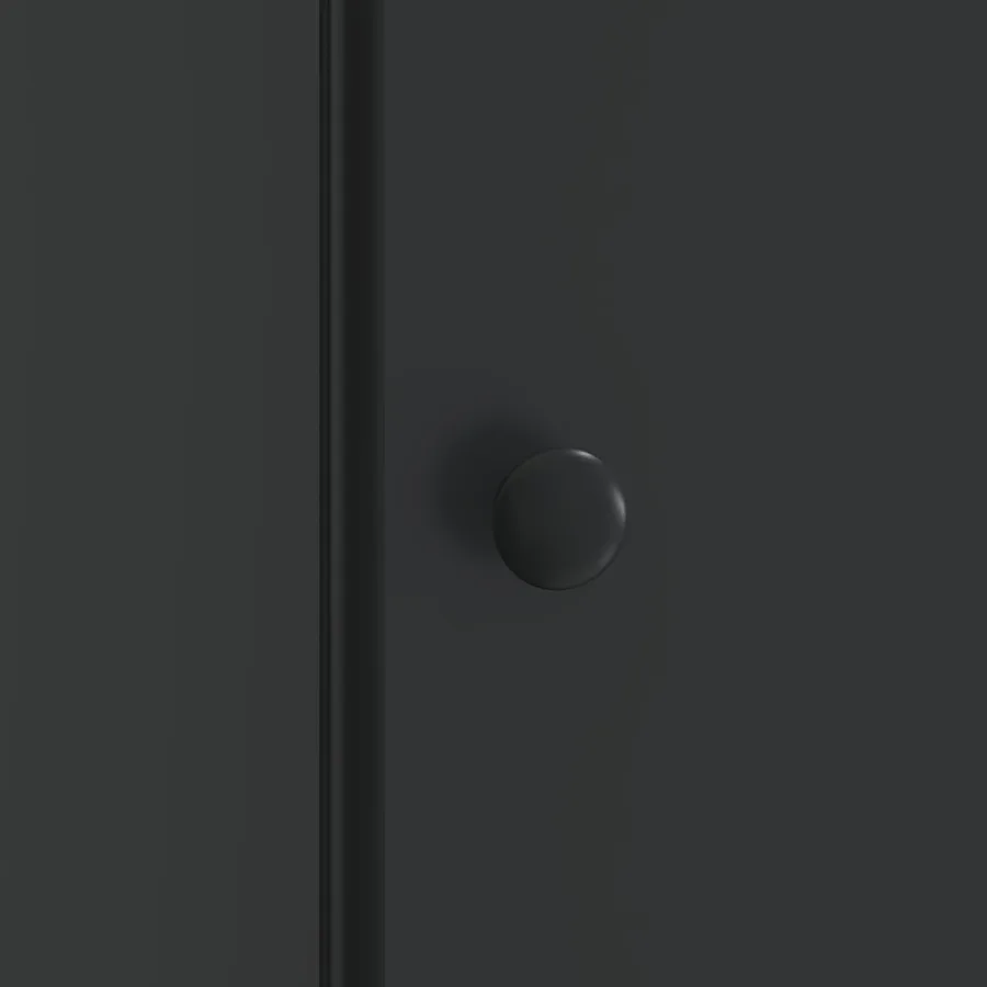 Cabinet de chevet 2 pcs Noir 43 x 34,5 x 50 cm - 8