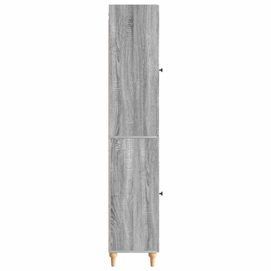 Ensemble de Meubles 2 pcs Sonoma gris Bois d'ingénierie - 6
