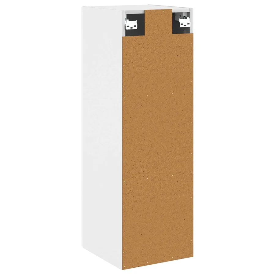 Cabinet de Salle de Bain Mural Blanc brillant - 5