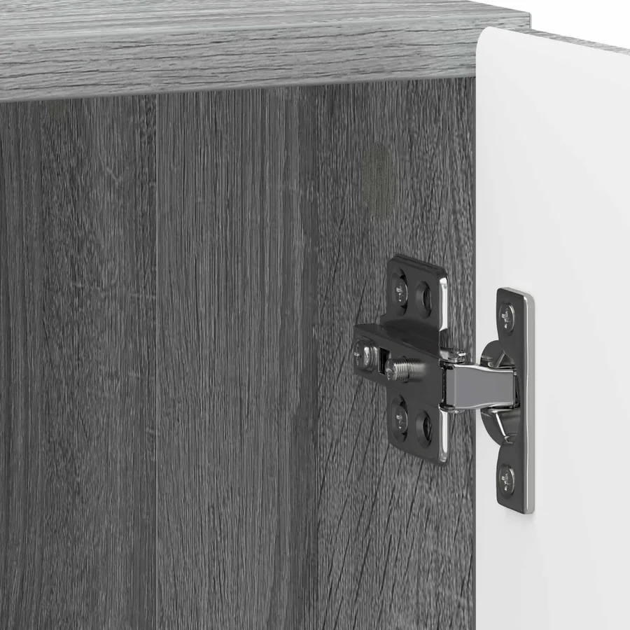 Cabinet de chevet Sonoma gris 43 x 34,5 x 50 cm - 9