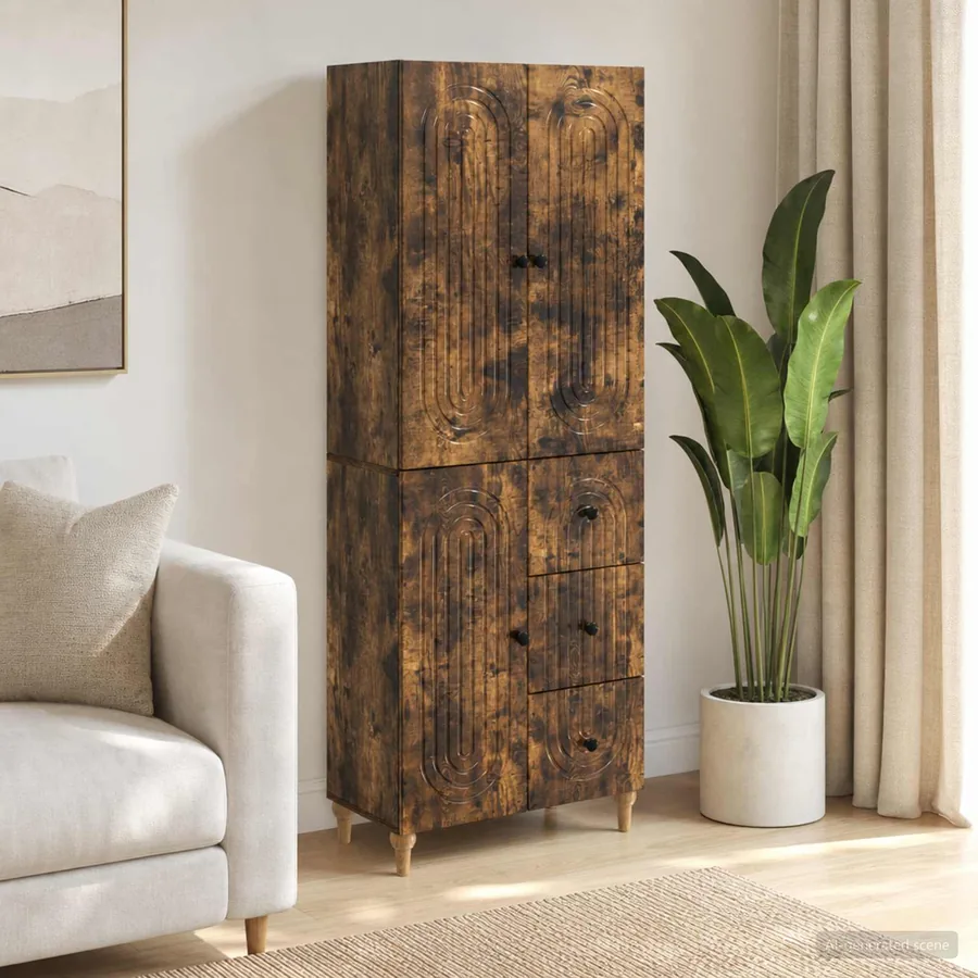 Ensemble de Meubles 2 pcs 66 x 34,5 x 90 cm Bois d'ingénierie